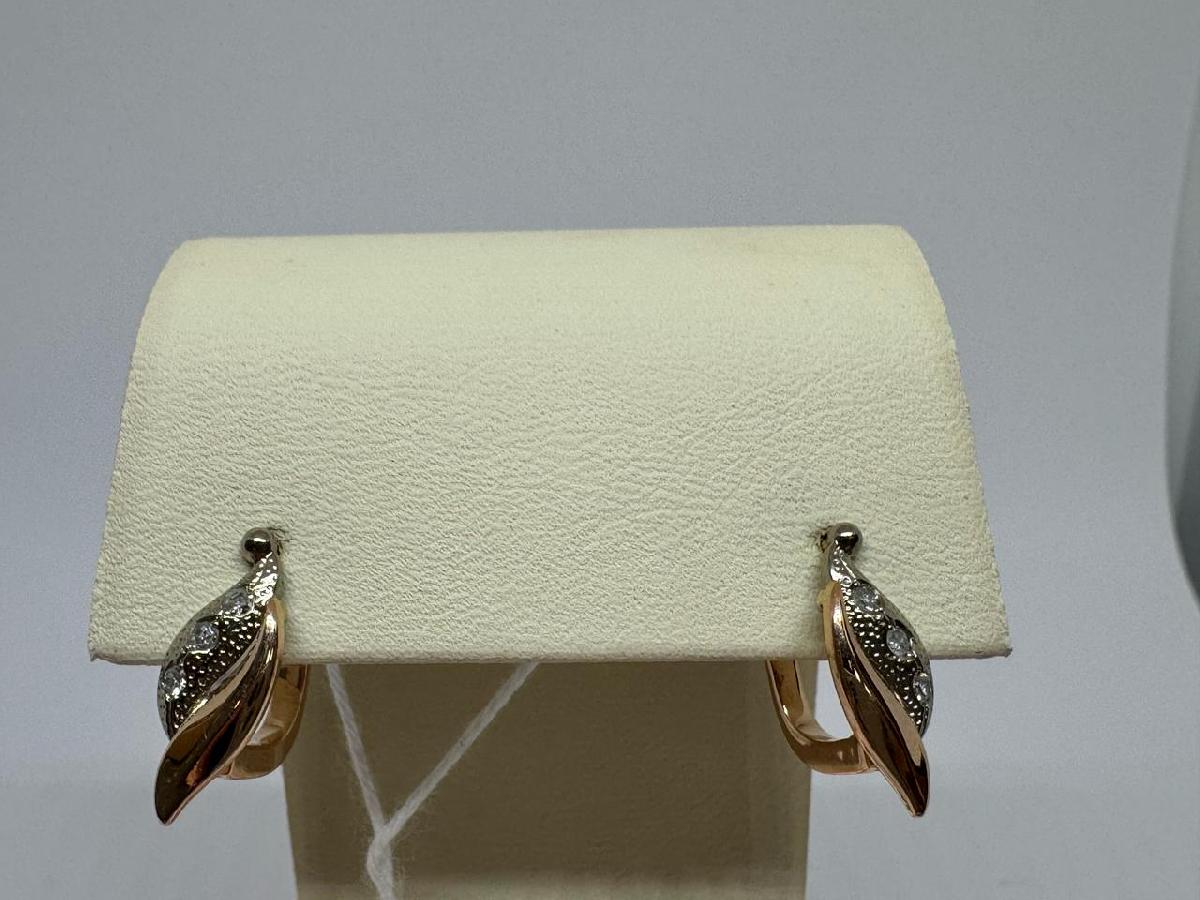 СЕРЬГИ БРИЛЛИАНТ (Au 585)