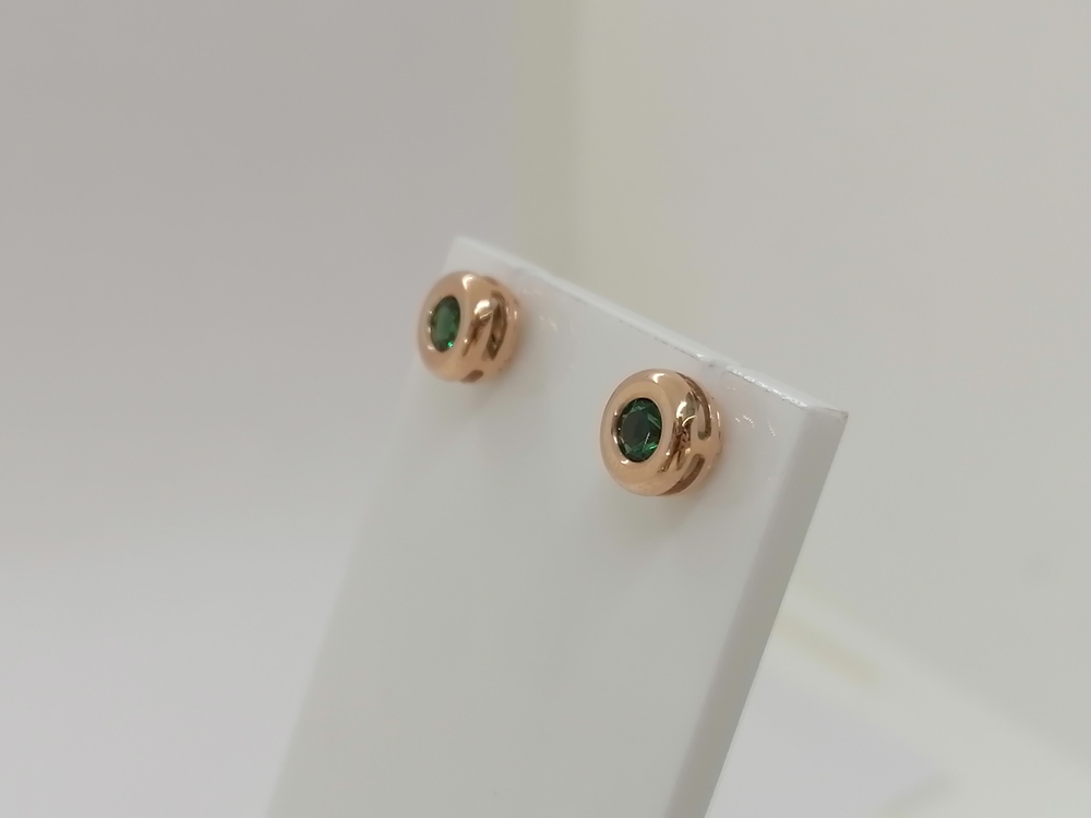 СЕРЬГИ ИЗУМРУД г.т. (Au 585)