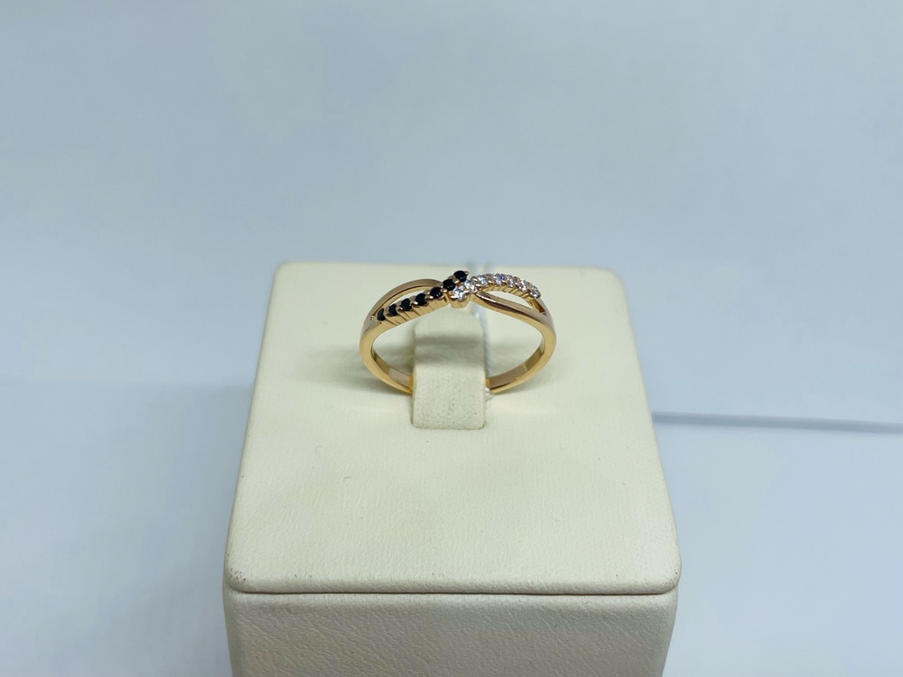 КОЛКМИ585 КОЛЬЦО С КАМНЯМИ (Au 585)