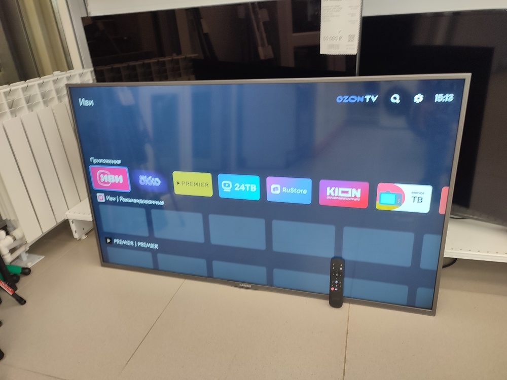 LED Телевизор Hartens HTY-55UHD05B-S2