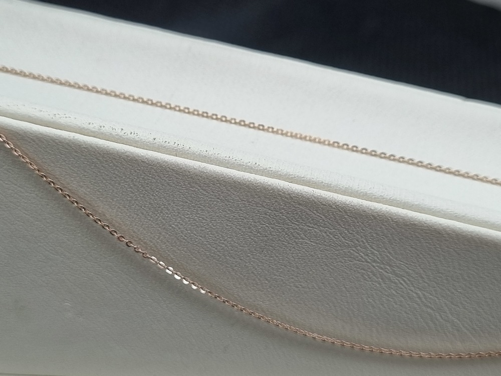 ЦЕПЬ ПОЛНОВЕСНАЯ Ромб двойной (Au 585)