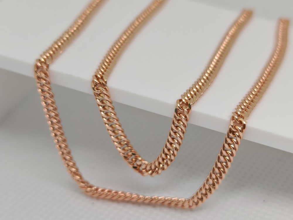 ЦЕПЬ ПУСТОТЕЛАЯ Панцирное (Au 585)