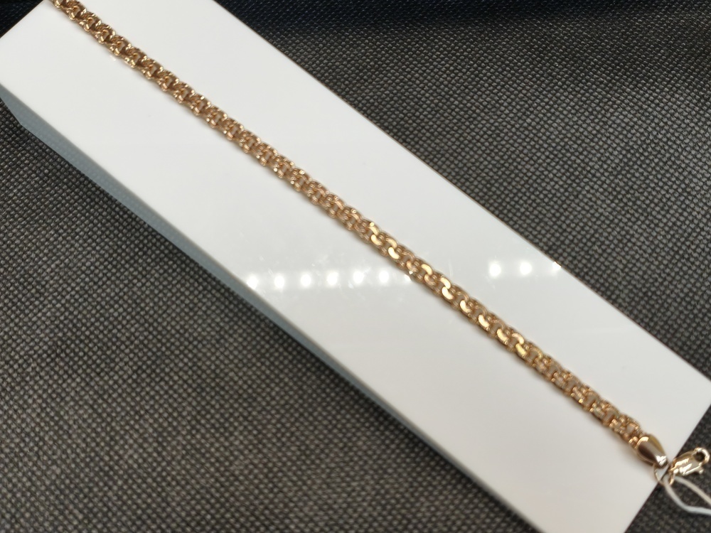 БРАСЛЕТ ПОЛНОВЕСНЫЙ Бисмарк (Au 585)