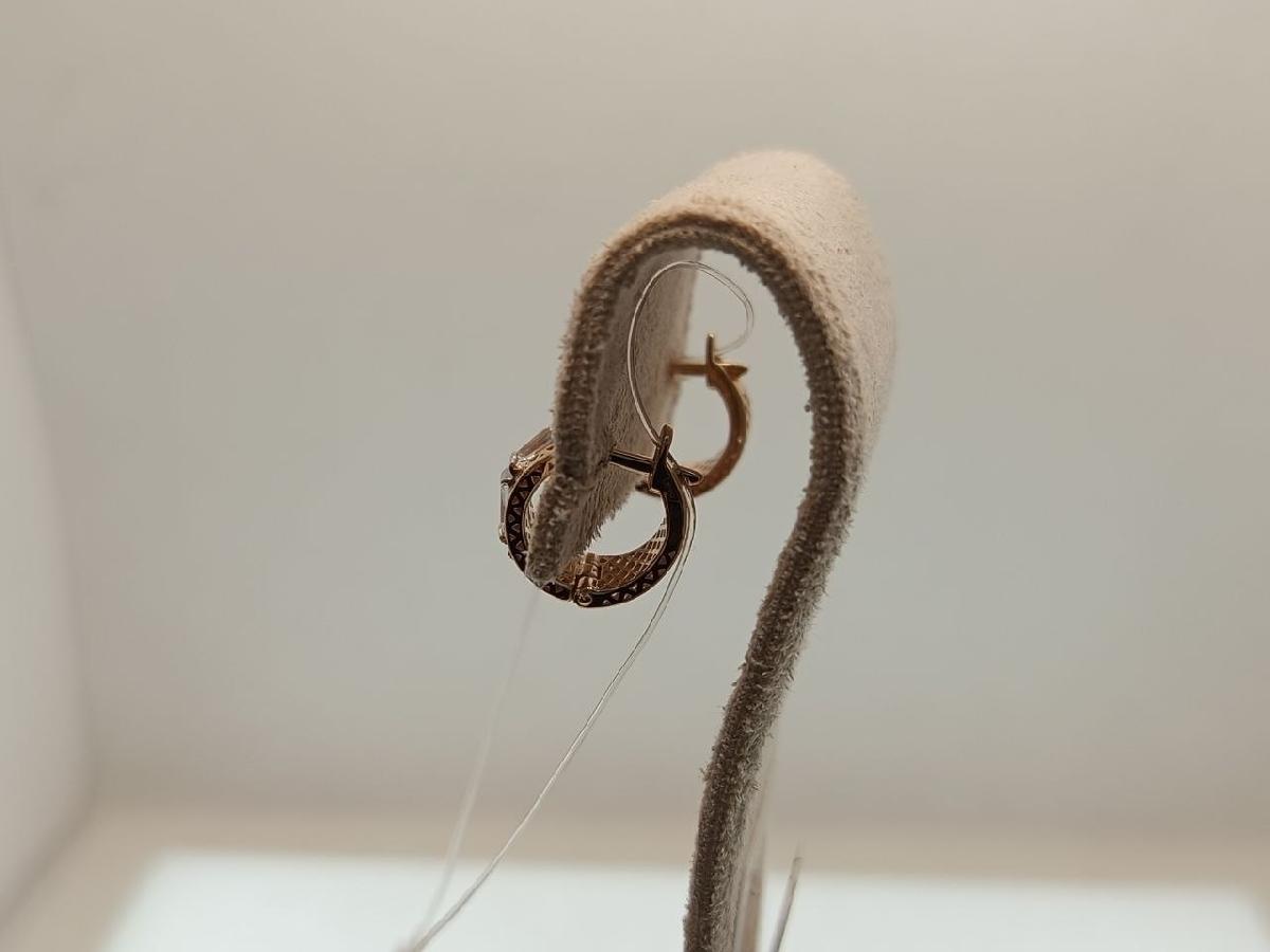 СЕРЬГИ С КАМНЯМИ (Au 585)