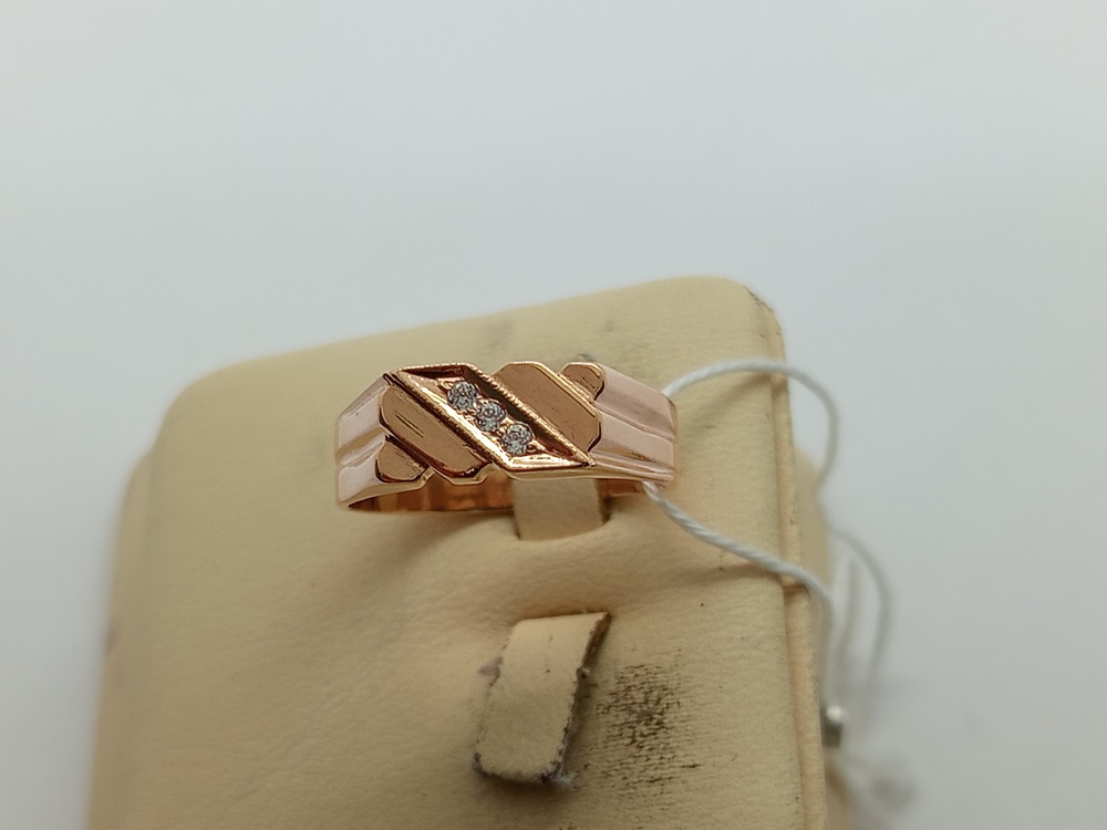 ПЕЧКМИ585 ПЕЧАТКА С КАМНЯМИ (Au 585)