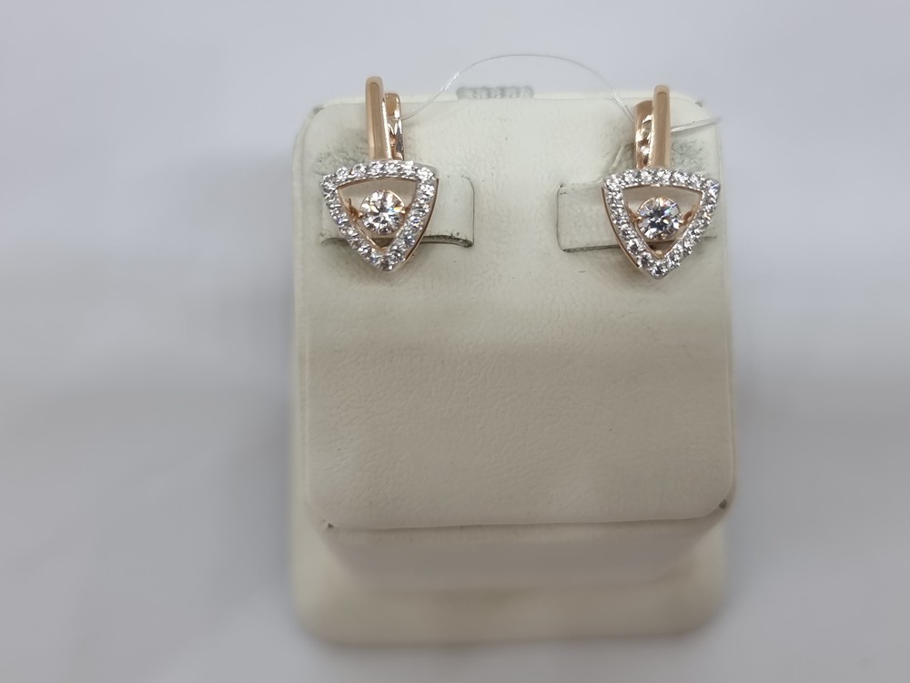 СЕРЬГИ С КАМНЯМИ (Au 585)