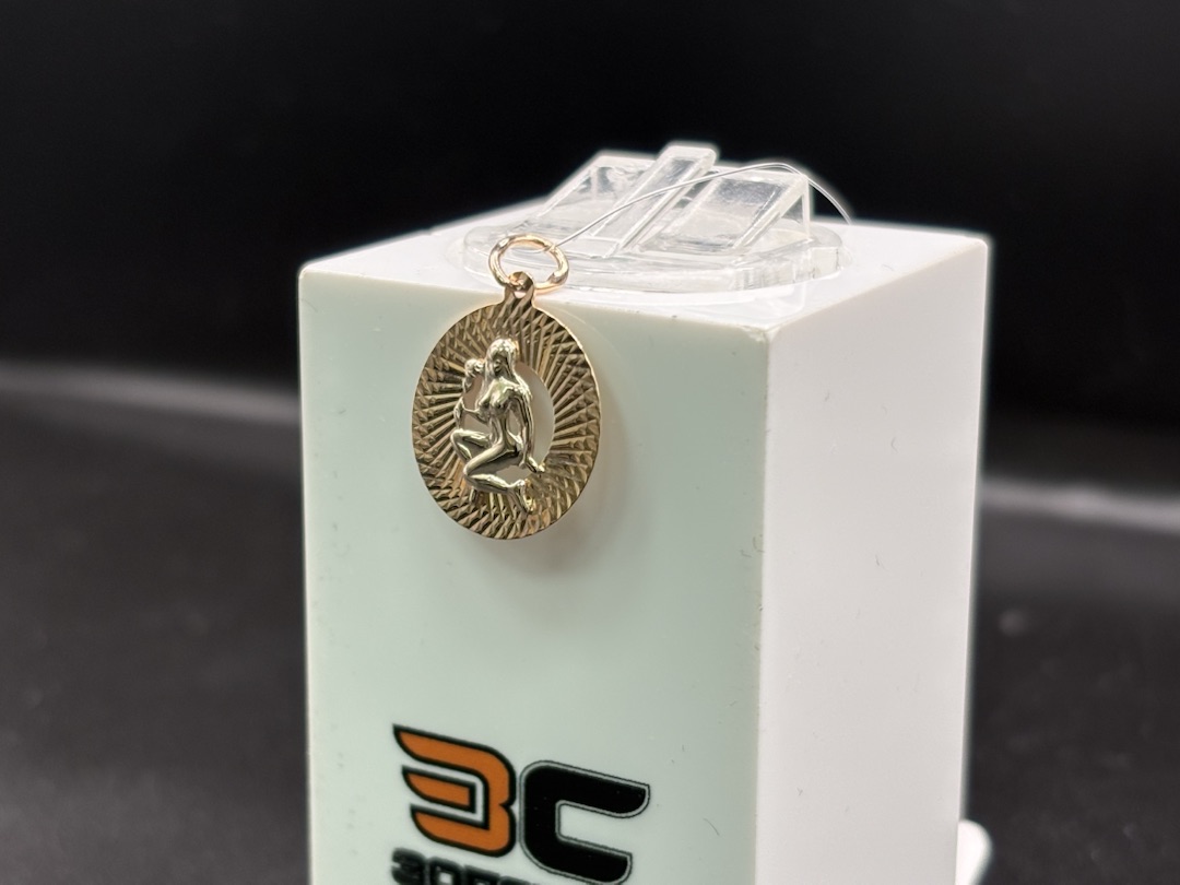 ПОДВЕСКА ЗНАК ЗОДИАКА ДЕВА (Au 585)
