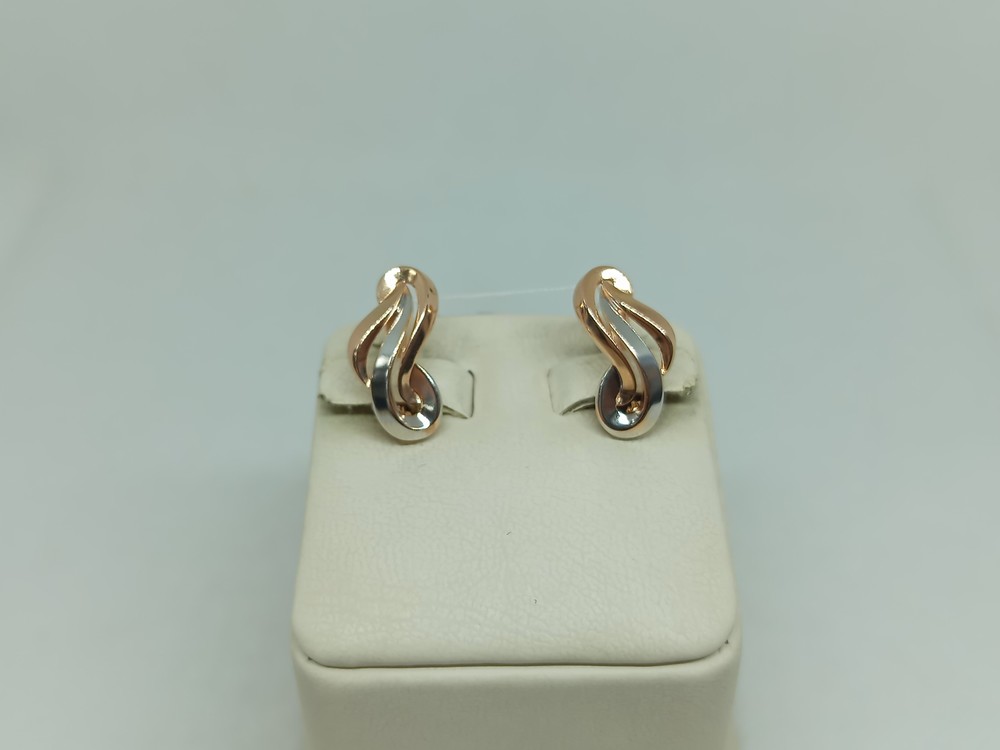 СЕРЬГИ БЕЗ КАМНЯ (Au 585)