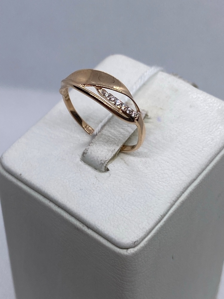 КОЛКМИ585 КОЛЬЦО С КАМНЯМИ (Au 585)