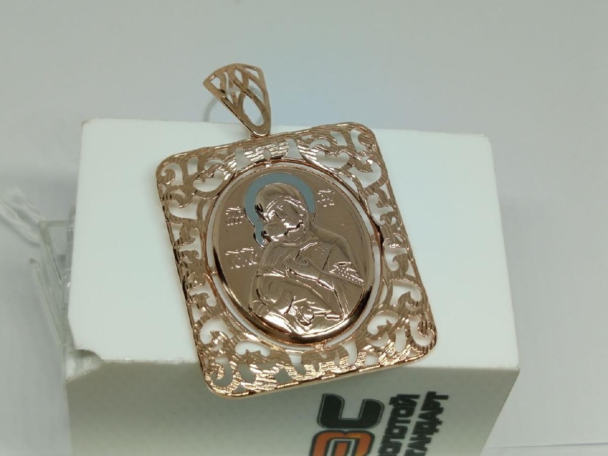ПОДВЕСКА ИКОНА БЕЗ КАМНЯ (Au 585)