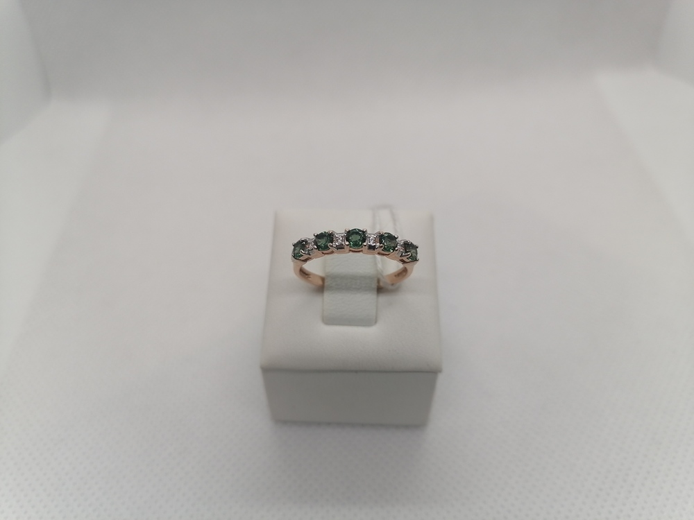 КОЛКМИ585 КОЛЬЦО С КАМНЯМИ (Au 585)
