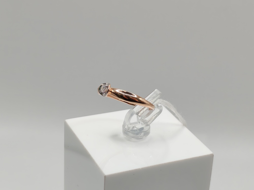 КОЛЬЦО БРИЛЛИАНТ Au 585