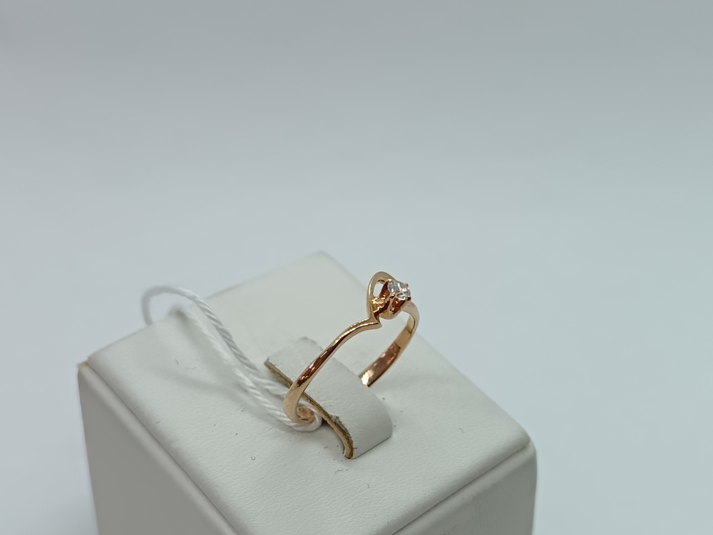 КОЛЬЦО БРИЛЛИАНТ Au 585