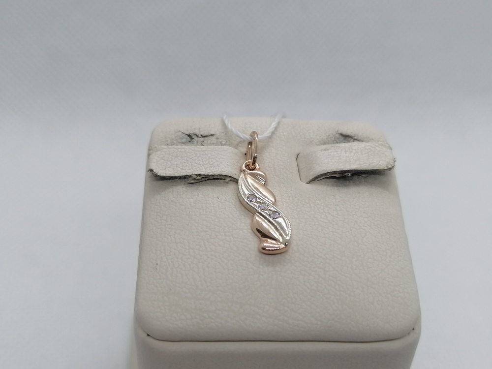 ПОДВЕСКА С КАМНЯМИ (Au 585)