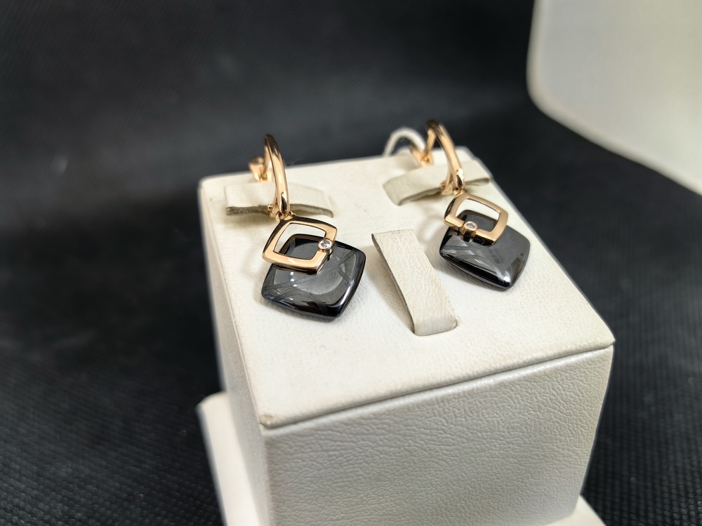 СЕРЬГИ БРИЛЛИАНТ (Au 585)