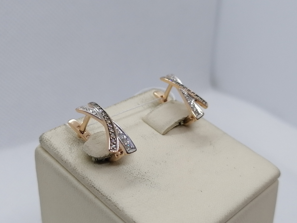 СЕРЬГИ БРИЛЛИАНТ (Au 585)