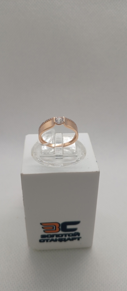 КОЛКМИ585 КОЛЬЦО С КАМНЯМИ (Au 585)