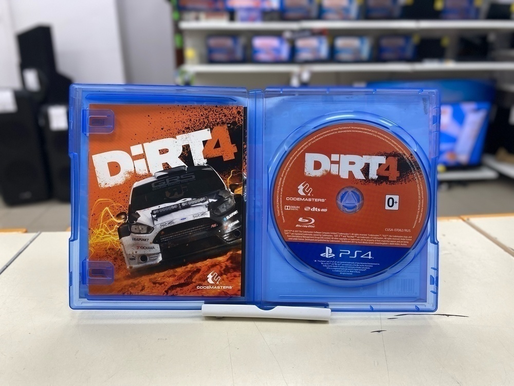 Игра Playstation 4 DIRT 4