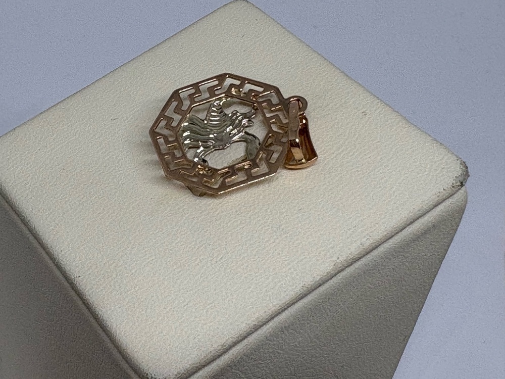 ПОДВЕСКА ЗНАК ЗОДИАКА СКОРПИОН Au 585
