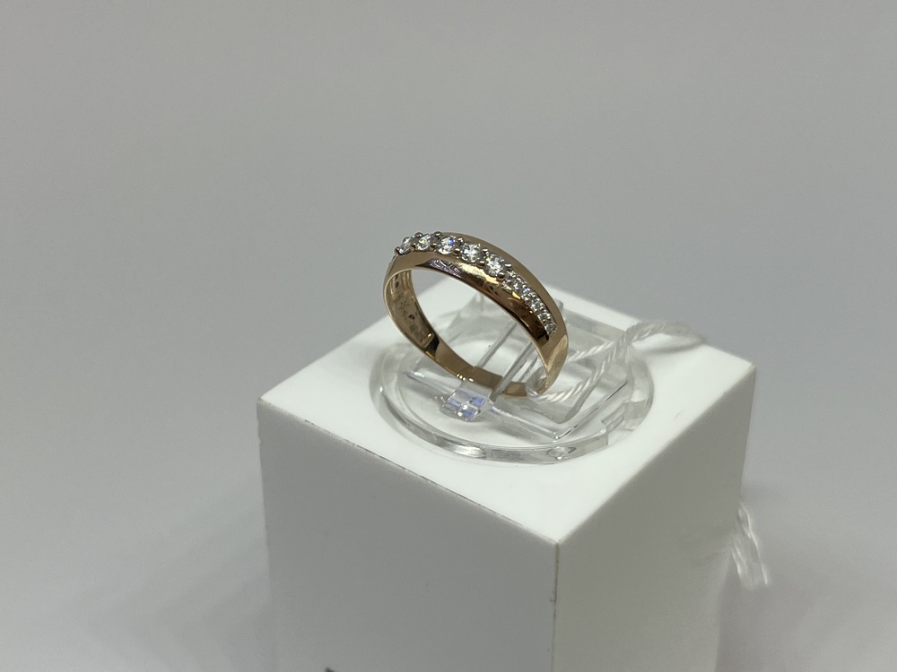 КОЛКМИ585 КОЛЬЦО С КАМНЯМИ (Au 585)