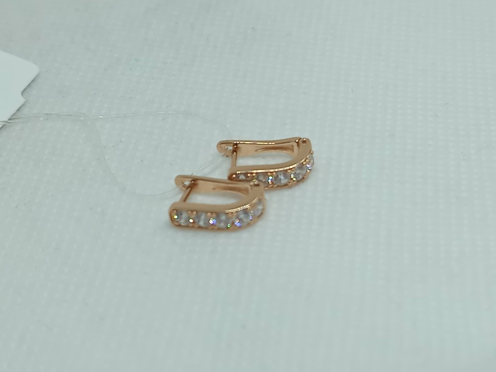 СЕРЬГИ С КАМНЯМИ (Au 585)