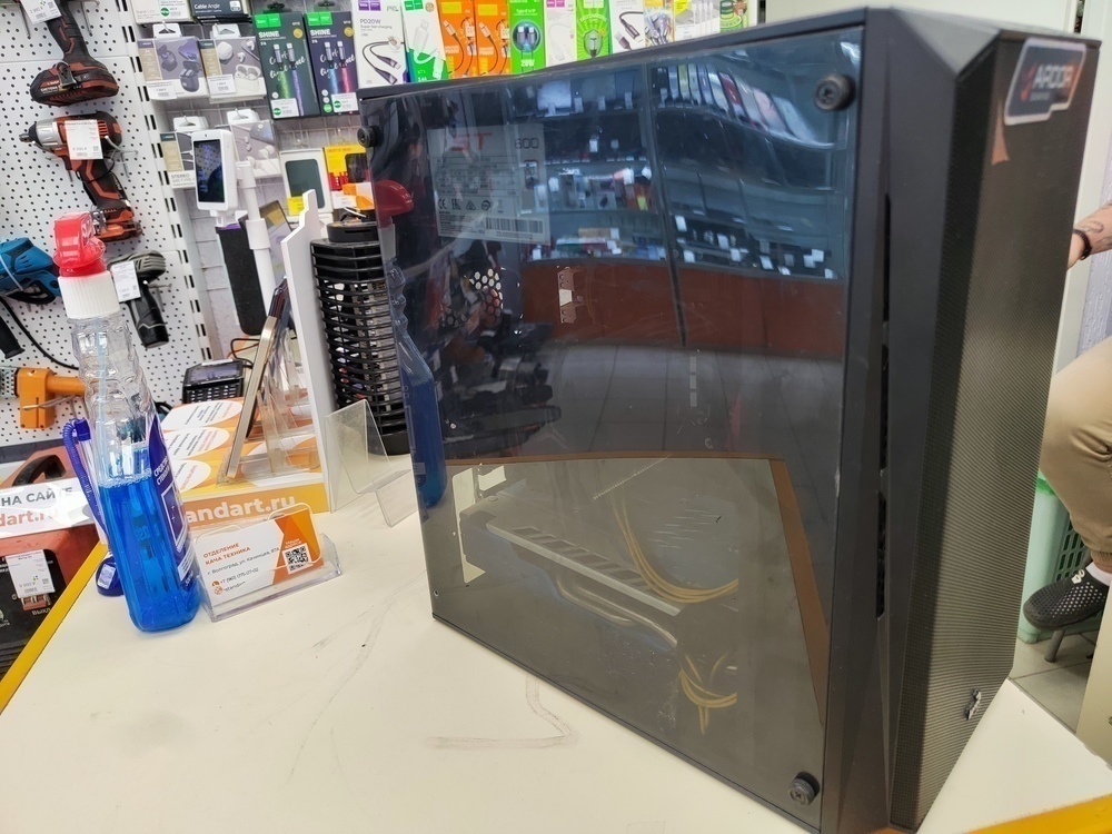 Системный блок Noname 32; Xeon E5-2670 v3, Radeon RX 590 GME, 16 Гб, 500 Гб, Нет