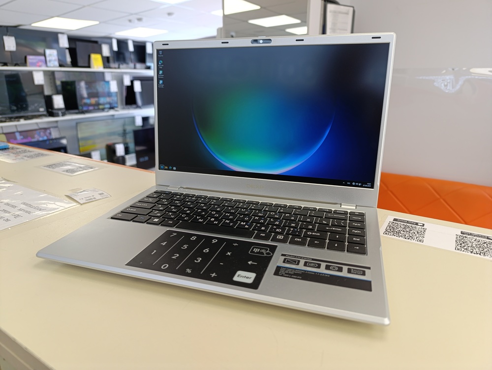 Ноутбук Dexp Aquilon C14-ICW300; Celeron N4020, Intel UHD Graphics, 8 Гб, 256 Гб, Нет