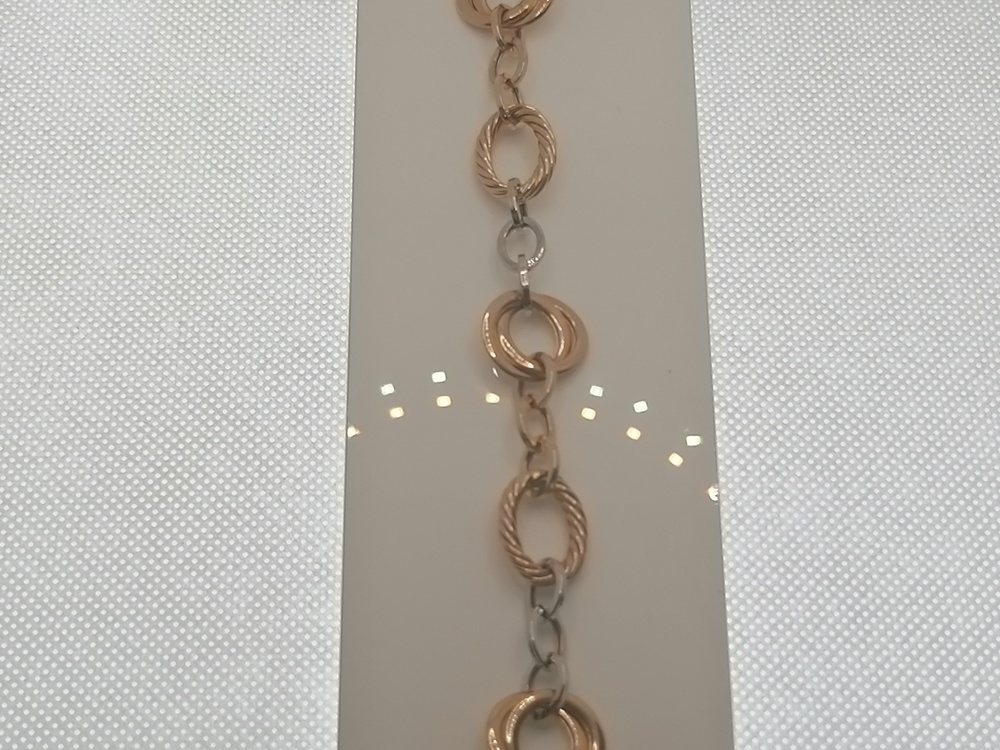 БРАСЛЕТ ПУСТОТЕЛЫЙ Фантазия (Au 585)