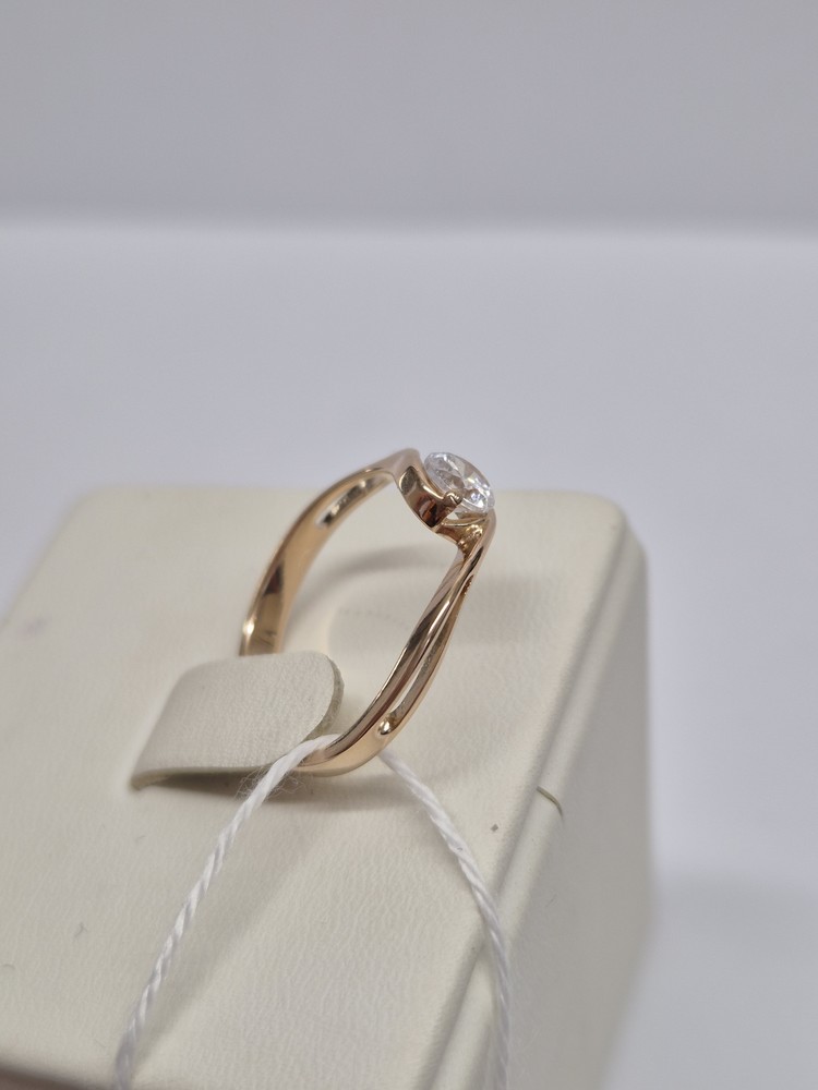 КОЛЬЦО С КАМНЕМ (Au 585)