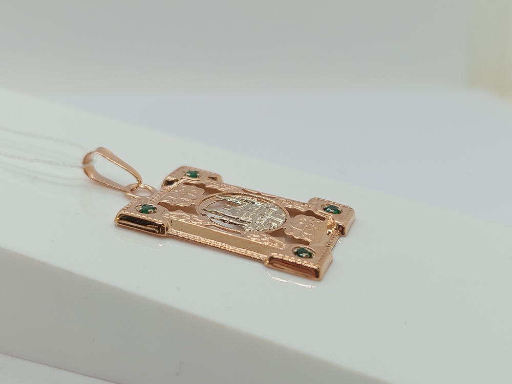 КЗ.27/Мечеть/з585 ПОДВЕСКА МЕЧЕТЬ (Au 585)