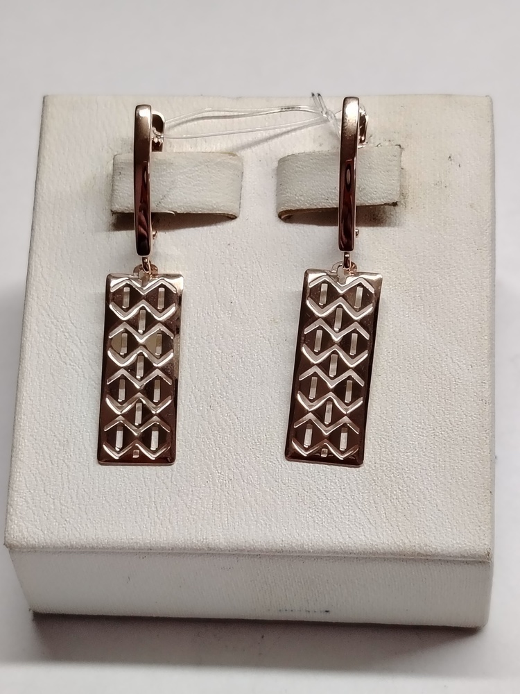 СЕРЬГИ БЕЗ КАМНЯ (Au 585)