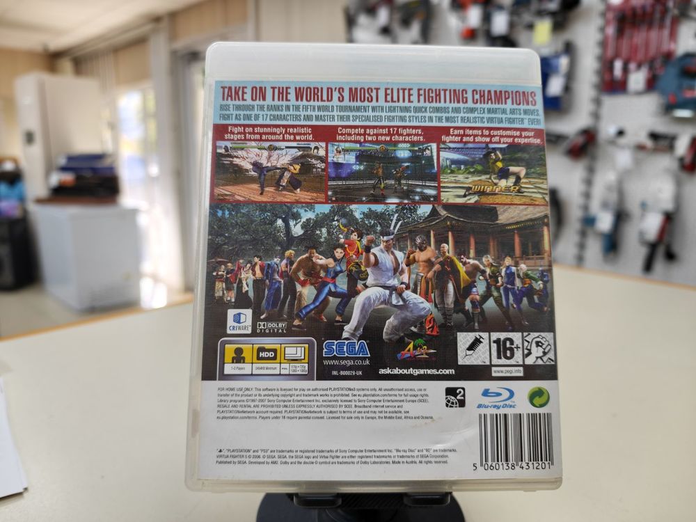 Игра Playstation 3 Virtua Fighter 5