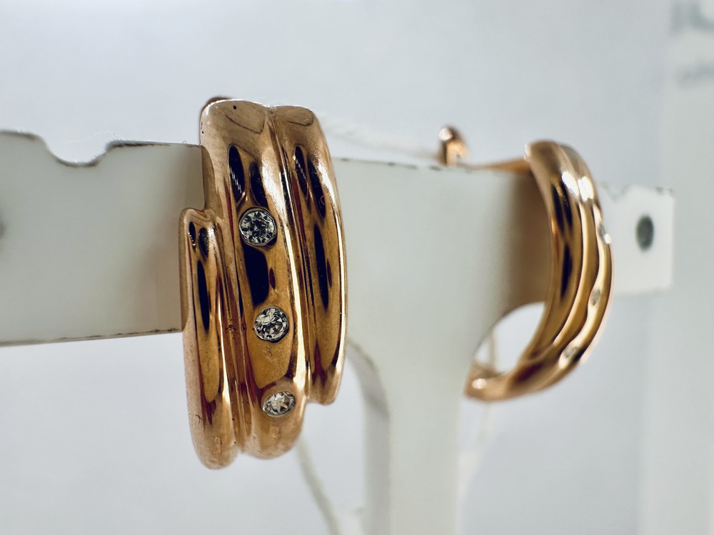 СКМИ585 СЕРЬГИ С КАМНЯМИ (Au 585)