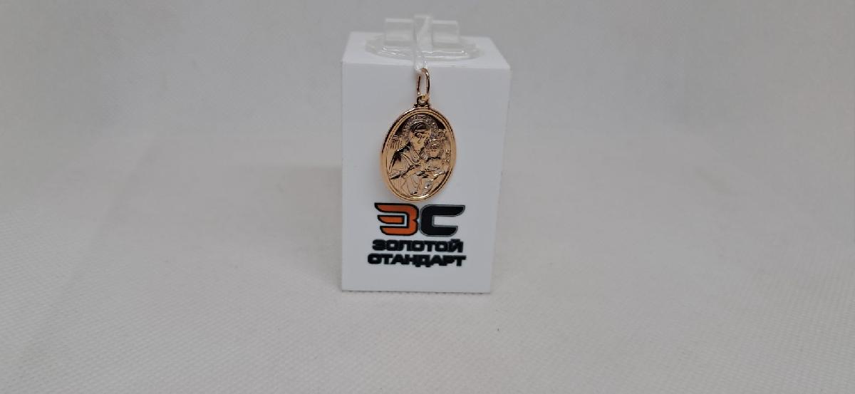 ПОДИБК585 ПОДВЕСКА ИКОНА БЕЗ КАМНЯ (Au 585)