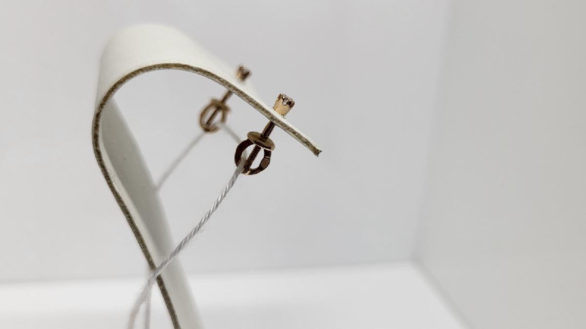 СПУС585 СЕРЬГИ ПУСЕТЫ (Au 585)