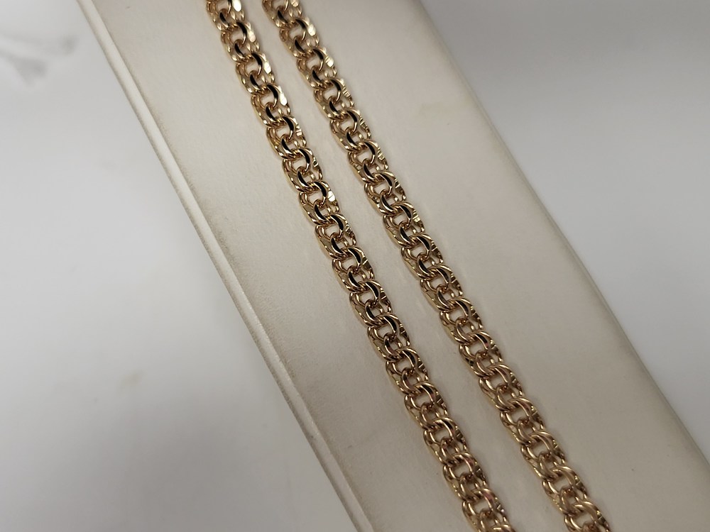 ЦЛБС585 ЦЕПЬ ПОЛНОВЕСНАЯ Бисмарк (Au 585)