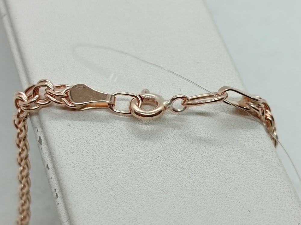 БРАСЛЕТ ПУСТОТЕЛЫЙ Бисмарк (Au 585)