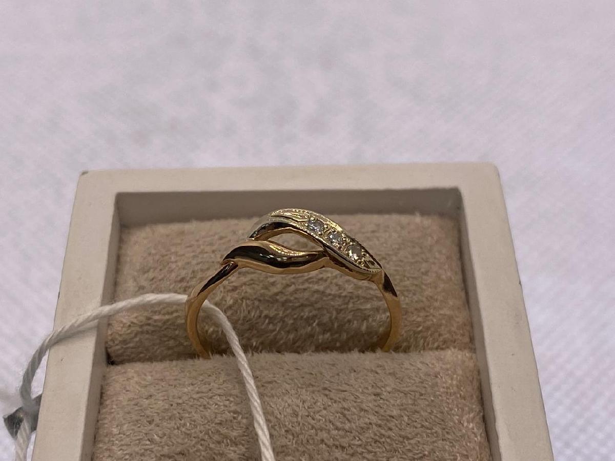 КОЛЬЦО БРИЛЛИАНТ Au 585