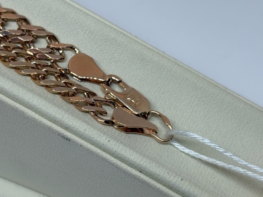 ЦЛР2585 ЦЕПЬ ПОЛНОВЕСНАЯ Ромб двойной (Au 585)