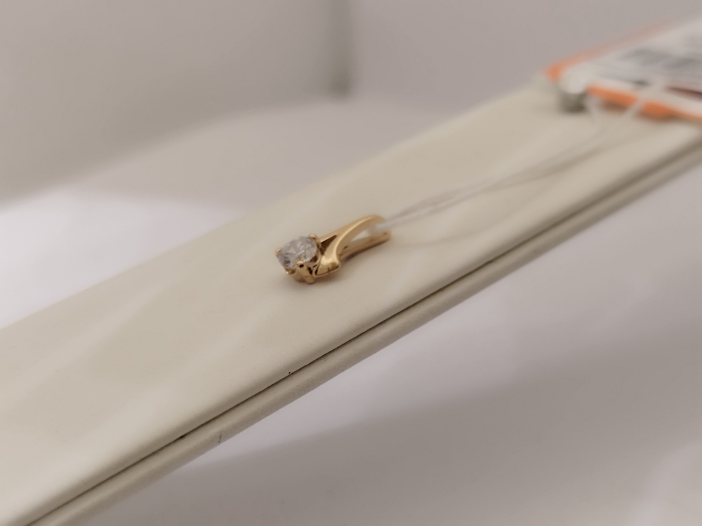 ПОДВЕСКА С КАМНЕМ (Au 585)