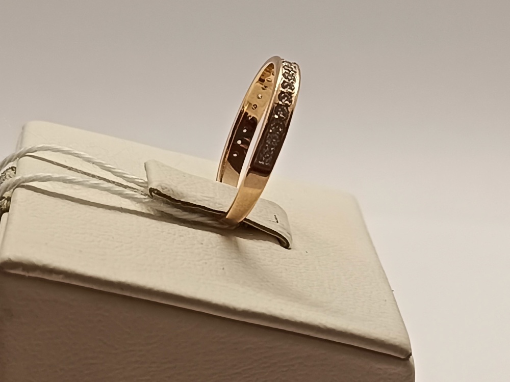 КОЛКМИ585 КОЛЬЦО С КАМНЯМИ (Au 585)