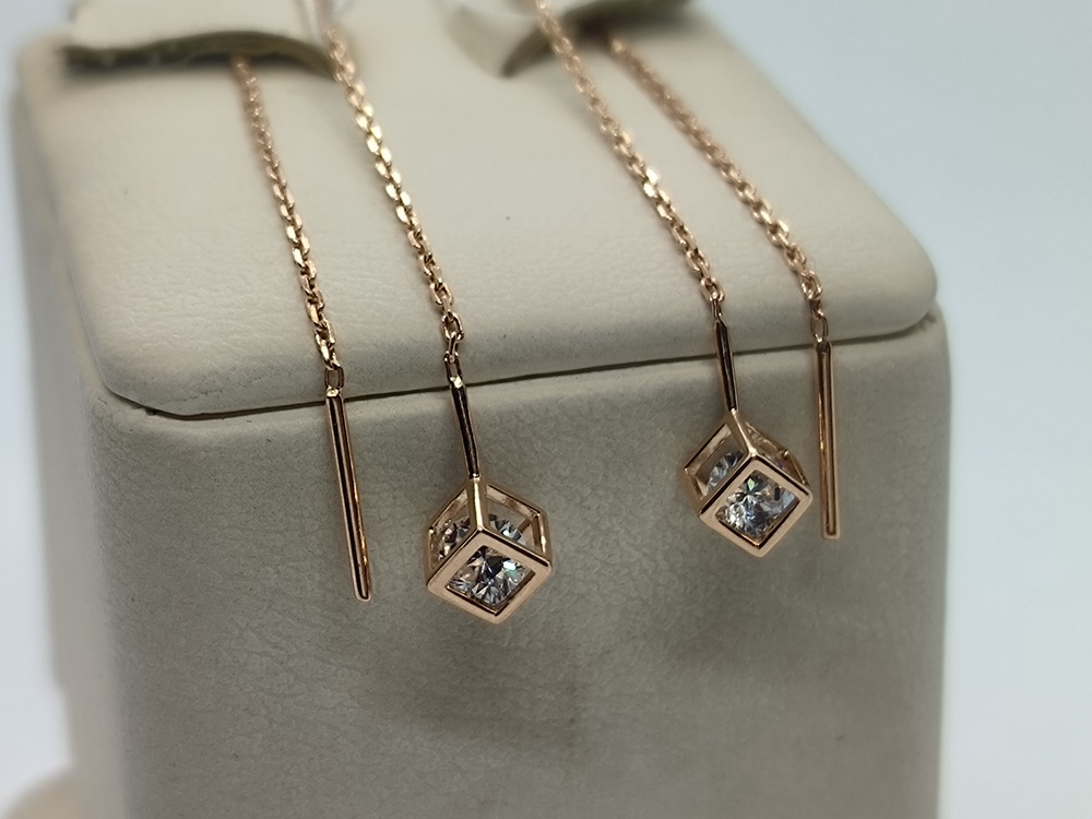 СПРО585 СЕРЬГИ ПРОДЕВКИ (Au 585)