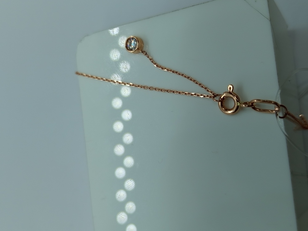 КОЛЬЕ С КАМНЕМ (Au 585)