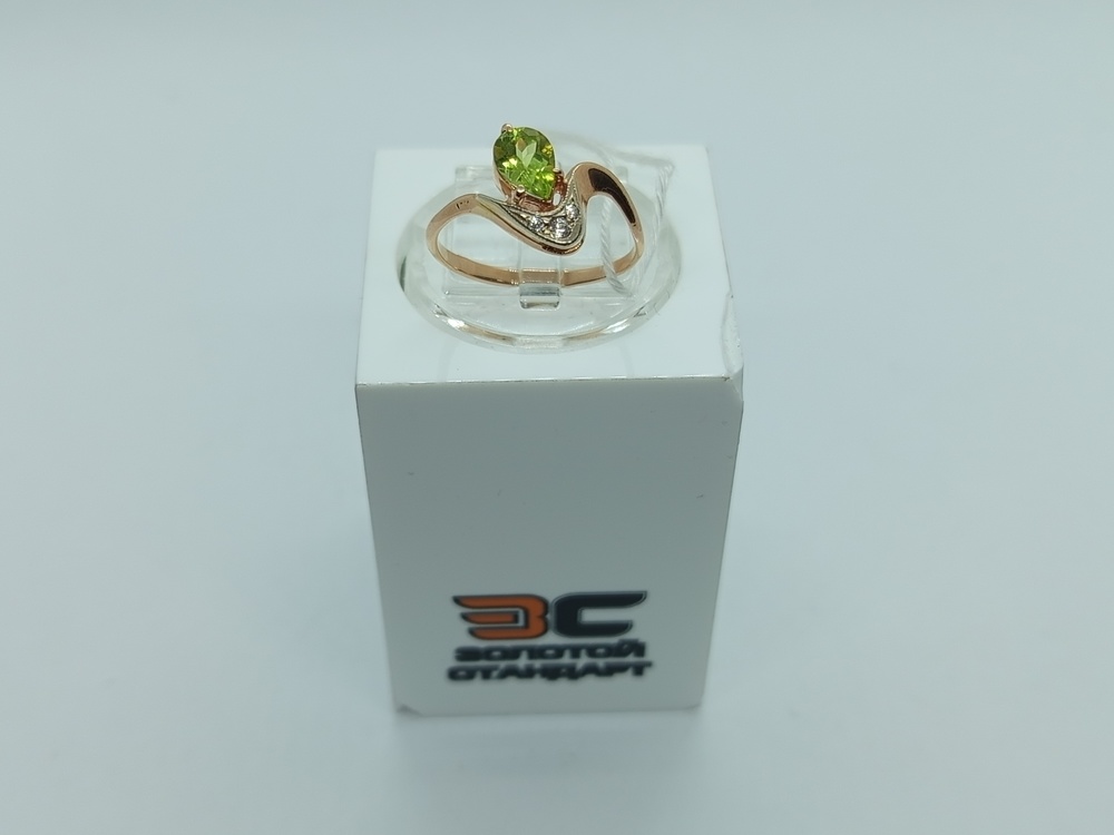 КОЛКМИ585 КОЛЬЦО С КАМНЯМИ (Au 585)