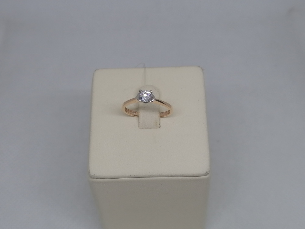 КОЛЬЦО С КАМНЕМ (Au 585)