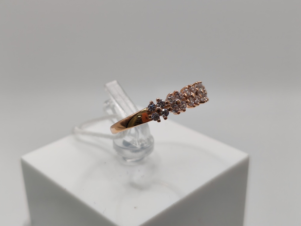 КОЛКМИ585 КОЛЬЦО С КАМНЯМИ (Au 585)