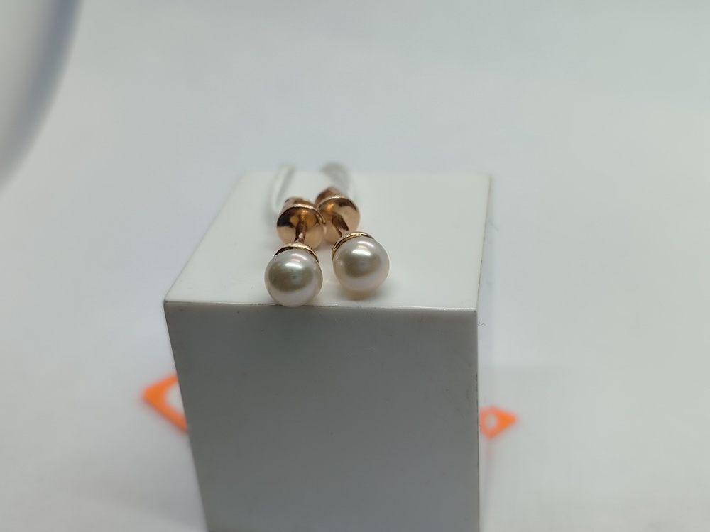 СПУС585 СЕРЬГИ ПУСЕТЫ (Au 585)