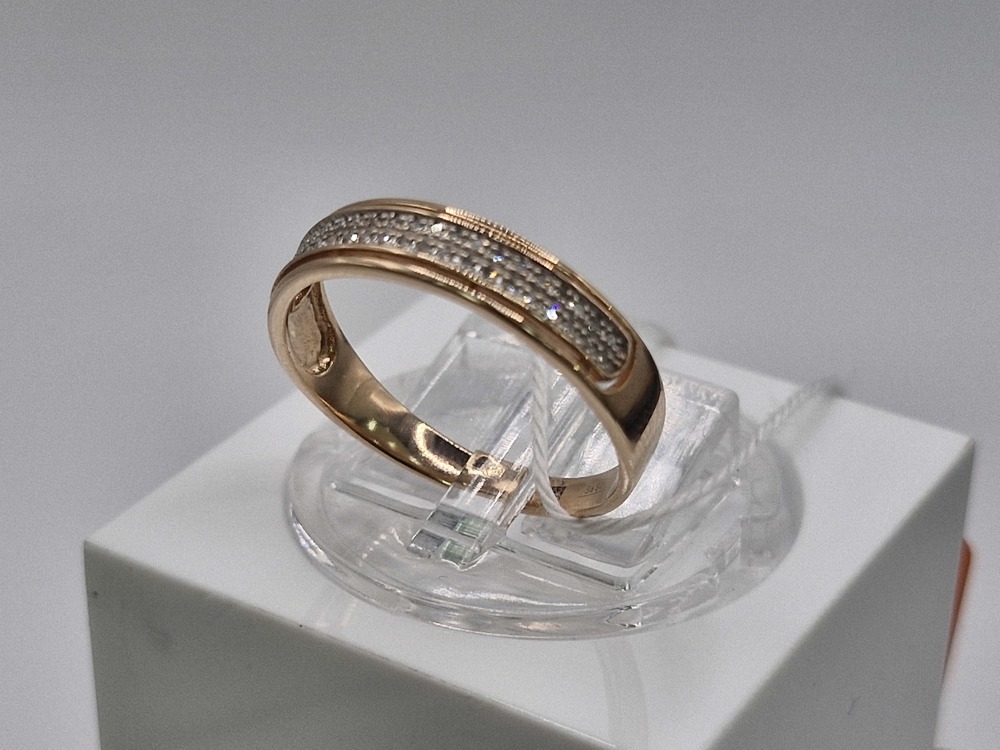 КОЛЬЦО БРИЛЛИАНТ Au 585