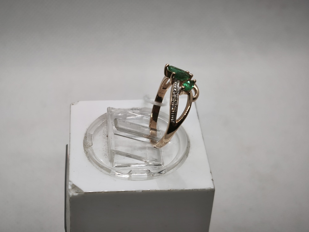 КОЛЬЦО БРИЛЛИАНТ Au 585