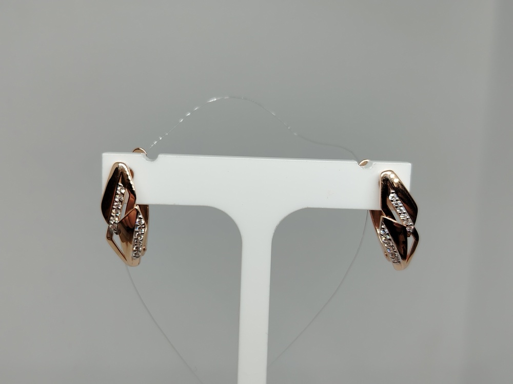 СЕРЬГИ С КАМНЯМИ (Au 585)